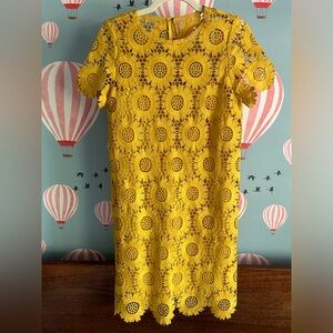 Yellow Eyelet LOFT dresses Size 4!